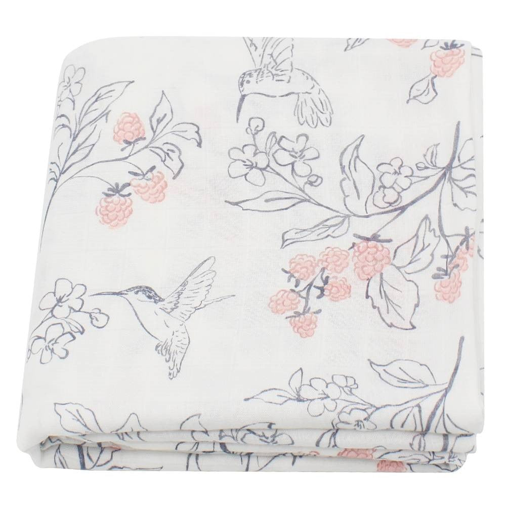 Komplet 3 muslin tetra pleničk (60x60 cm) ROZA