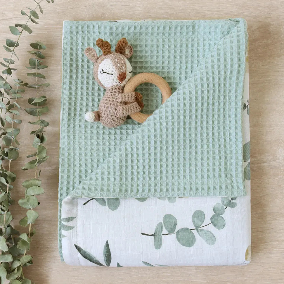 Muslin Waffle odejica MINT