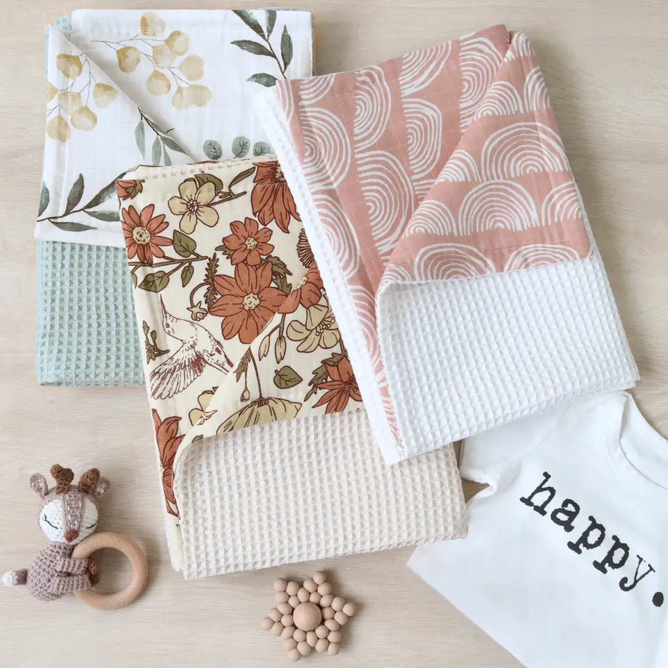 Muslin Waffle odejica MINT