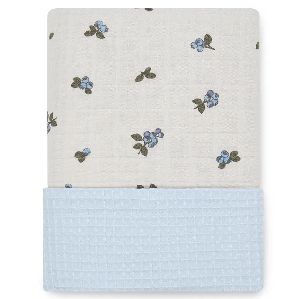 Muslin Waffle odejica MODRA