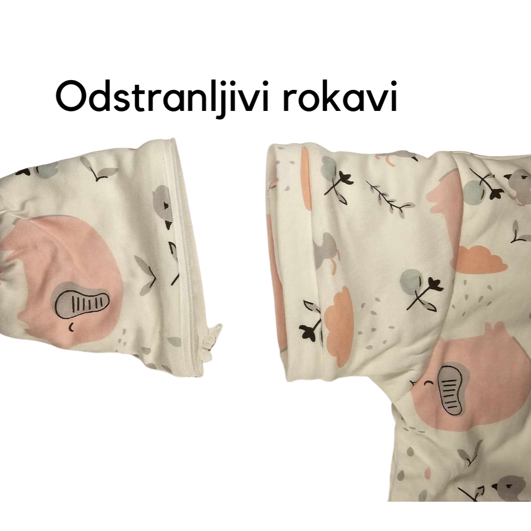 Spalna vreča z nogicami SLONČKI