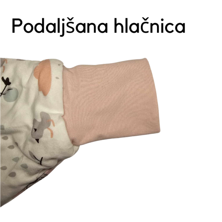 Spalna vreča z nogicami SLONČKI