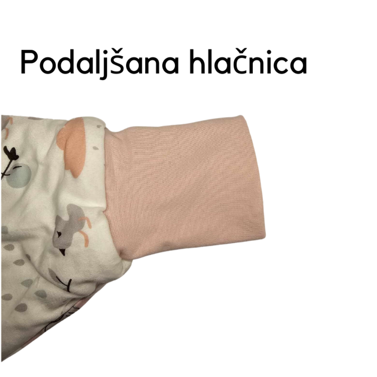 Spalna vreča z nogicami DINOZAVRI