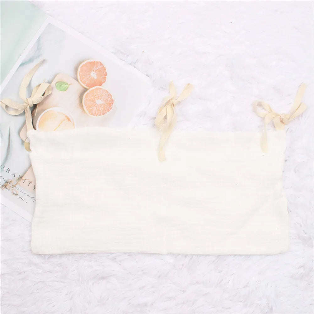 Muslin posteljni organizator BELA